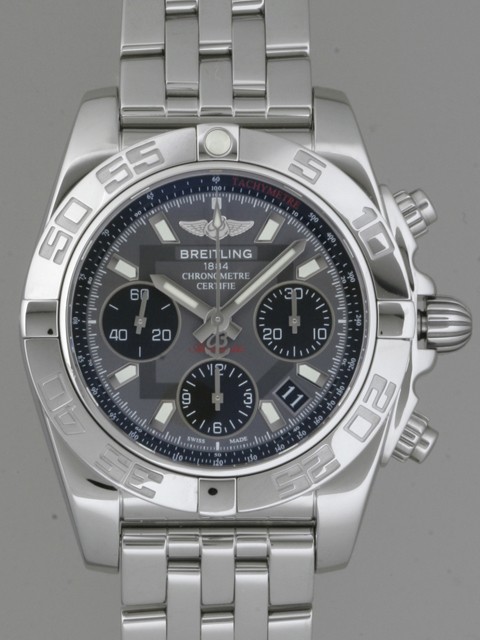 ブライトリング BREITLING クロノマット 41 A014F54PA ブラックアイ・グレー