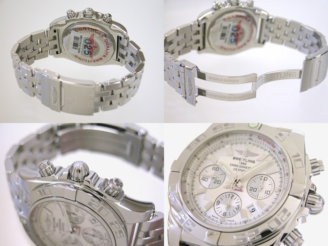 ブライトリング BREITLING クロノマット 44 A011G84PA シルバー