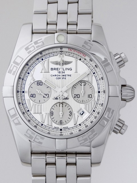 ブライトリング BREITLING クロノマット 44 A011G76PA シルバーローマ