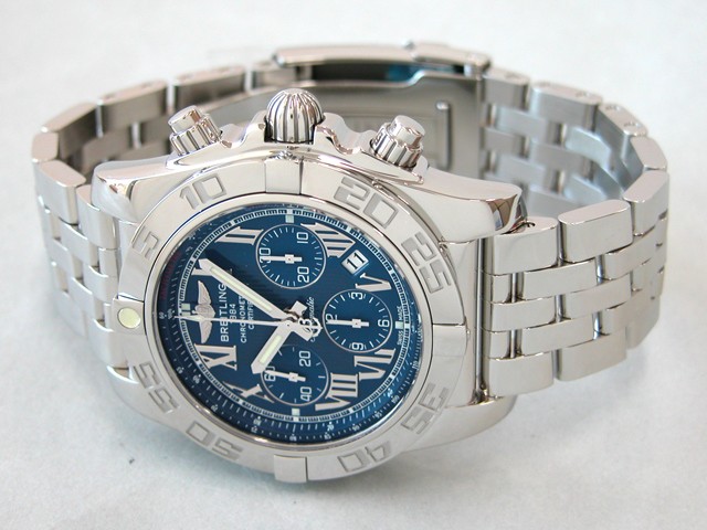 ブライトリング BREITLING クロノマット 44 A011C83PA リビエラブルー・ローマン