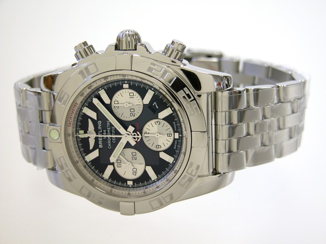 ブライトリング BREITLING クロノマット 44 A011B67PA ブラック/シルバー