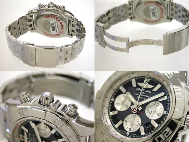 ブライトリング BREITLING クロノマット 44 A011B67PA ブラック/シルバー