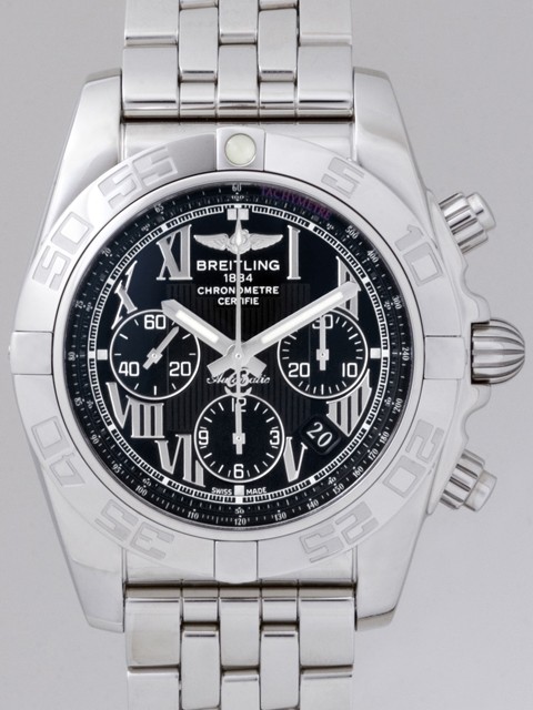 ブライトリング BREITLING クロノマット 44 A011B56PA ブラックローマ