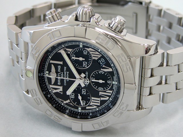 ブライトリング BREITLING クロノマット 44 A011B56PA ブラックローマ