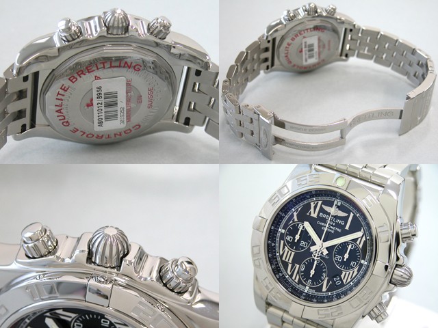 ブライトリング BREITLING クロノマット 44 A011B56PA ブラックローマ