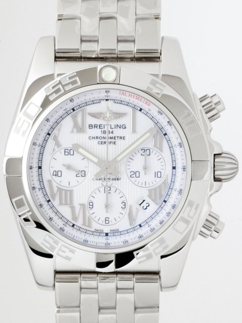 ブライトリング BREITLING クロノマット 44 AB011012/A690 A011A90PA ホワイトローマ