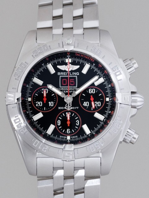 ブライトリング BREITLING ブラックバード　レッドストライク A44359T8/BA58 A449BRSPAS　世界限定2,000本　サテン仕上げ トロフィーブラック