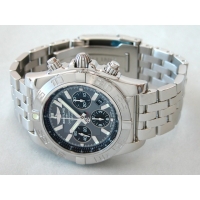ブライトリング BREITLING クロノマット 44 AB011011/F546 A012F46PA　サテン仕上げベゼル ブラックアイ・グレー