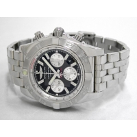 ブライトリング BREITLING クロノマット 44 AB011011/B967 A012B67PA　サテン仕上げベゼル ブラック/シルバー
