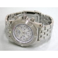 ブライトリング BREITLING クロノマット 44 AB011011/A690 A012A90PA　サテン仕上げベゼル ホワイトローマ