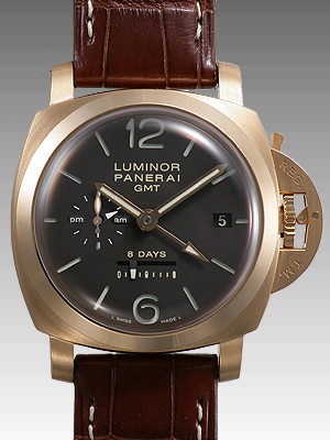 パネライ ルミノール １９５０ ８デイズ ＧＭＴ PAM00289