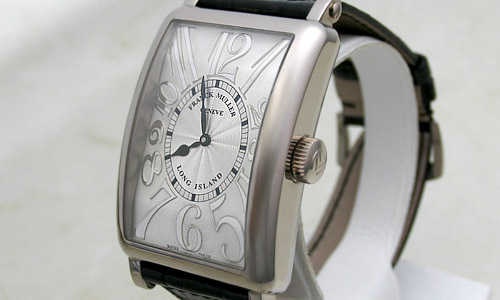 フランク・ミュラースーパーコピー ロングアイランド ＲＥＬＩＥＦ 1300SC RELIEF ホワイトゴールド 