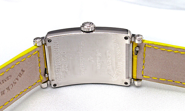 フランク・ミュラースーパーコピー ロングアイランド クロノメトロ 902QZ CHRONOMETRO レディース イエロー