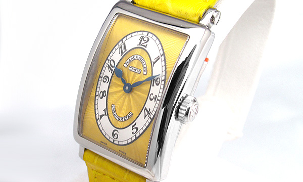フランク・ミュラースーパーコピー ロングアイランド クロノメトロ 902QZ CHRONOMETRO レディース イエロー
