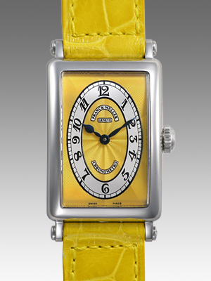 フランク・ミュラースーパーコピー ロングアイランド クロノメトロ 902QZ CHRONOMETRO レディース イエロー