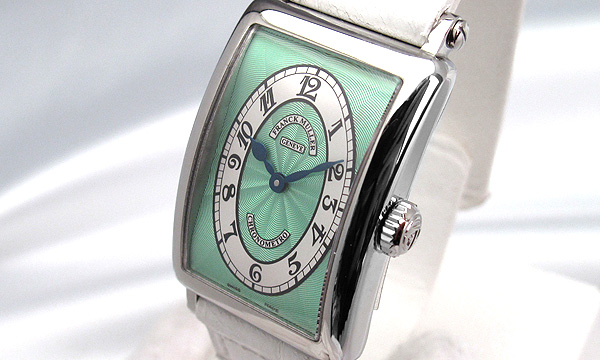 フランク・ミュラースーパーコピー ロングアイランド クロノメトロ 902QZ CHRONOMETRO パステルグリーン