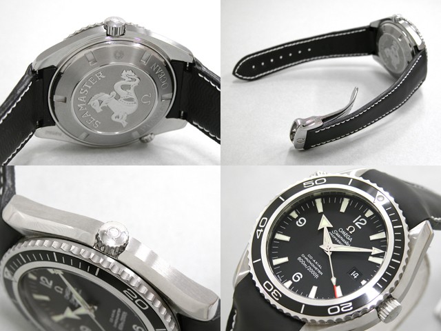 オメガ シーマスター 2900.50.81 プラネットオーシャン 45mm ブラックベゼル ブラックラバー ブラック