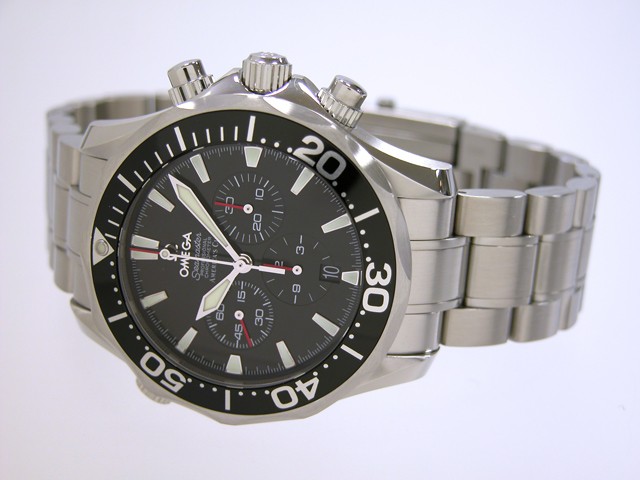 オメガ OMEGA シーマスター アメリカズカップ 2594.50 レーシングクロノグラフ ブラック