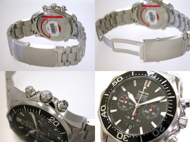 オメガ OMEGA シーマスター アメリカズカップ 2594.50 レーシングクロノグラフ ブラック