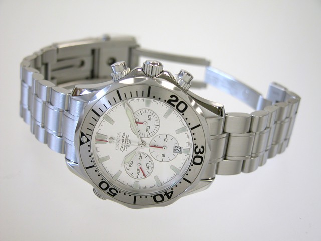 オメガ OMEGA シーマスター 2589.30 300ｍ クロノグラフ シルバー