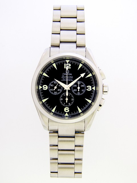 オメガスーパーコピー OMEGA シーマスター 2512.52 アクアテラ レイルマスター クロノグラフ ブラック