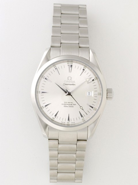 オメガ OMEGA シーマスター 2503.30 コーアクシャル アクアテラ シルバー