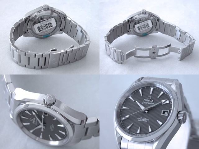 オメガ OMEGA シーマスター 231.10.39.21.06.001 コーアクシャル アクアテラ クロノメーター グレー