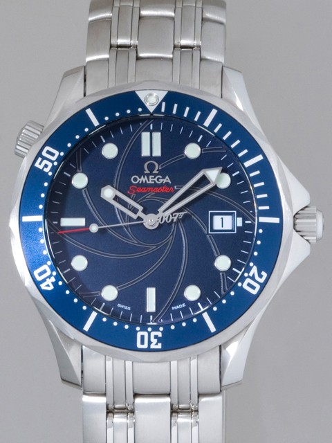 オメガ OMEGA シーマスター 2226.80 ジェームズ・ボンド007モデル ブルー