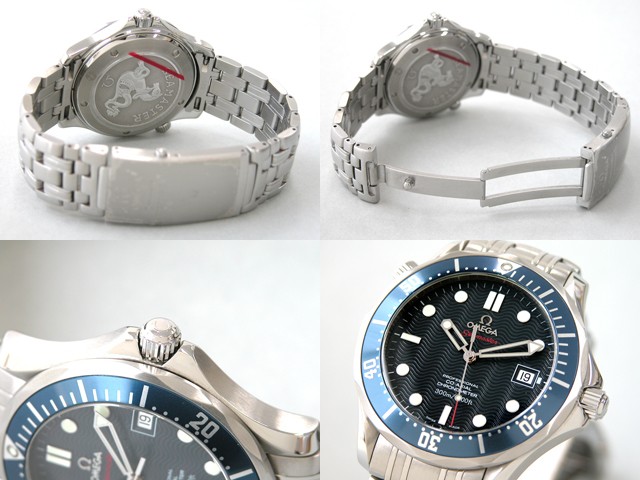 オメガスーパーコピー OMEGA シーマスター300m 2220.80 コーアクシャル ブルー