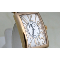 フランク・ミュラースーパーコピー ロングアイランド ＲＥＬＩＥＦ 1002QZ RELIEF ピンクゴールド シルバー 