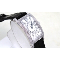フランク・ミュラースーパーコピー ロングアイランド ＲＥＬＩＥＦ 902QZD RELIEF ホワイトゴールド