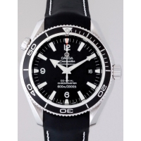 オメガ シーマスター 2901.50.81 プラネットオーシャン 42mm ブラックベゼル ラバーベルト ブラック