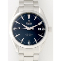 オメガスーパーコピー OMEGA シーマスター 2503.80 コーアクシャル アクアテラ ブルー