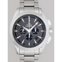 オメガ OMEGA シーマスター 231.10.44.50.06.001 コーアクシャル アクアテラ クロノメーター グレー/ブラック