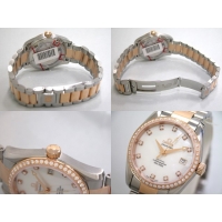 オメガ OMEGA シーマスター 2309.75 コーアクシャル アクアテラ ホワイトシェル