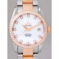 オメガ OMEGA シーマスター 2309.75 コーアクシャル アクアテラ ホワイトシェル