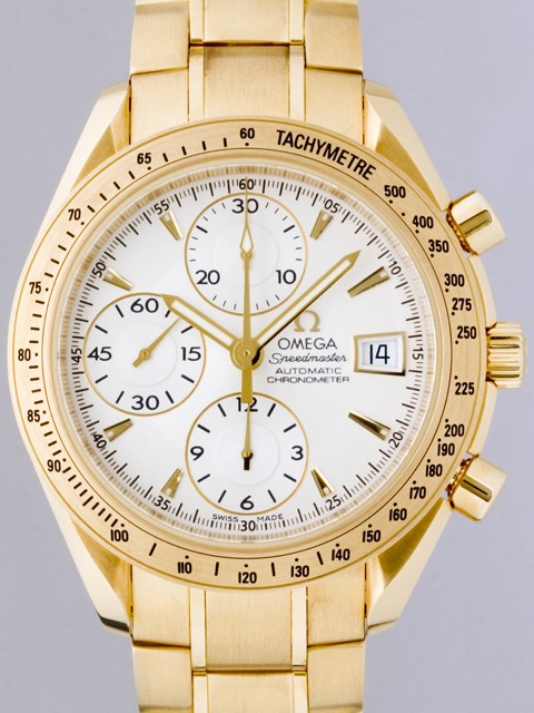 オメガ スピードマスター 323.50.40.40.02.001 ホワイト メンズ 自動巻 40