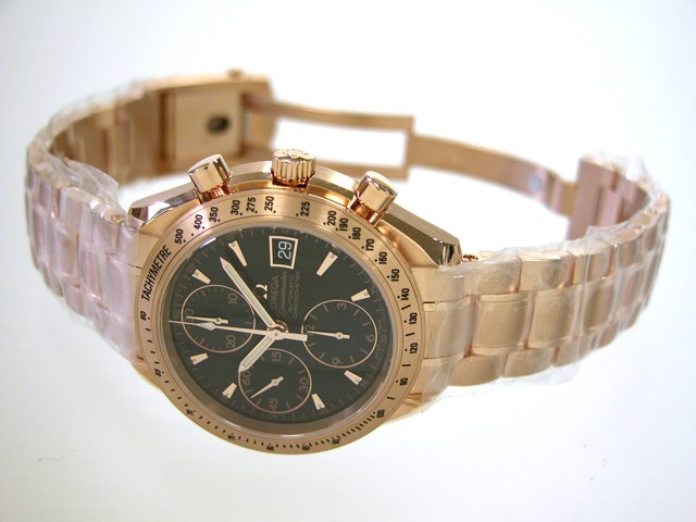 オメガ スピードマスター 323.50.40.40.01.001 ブラック 自動巻 メンズ