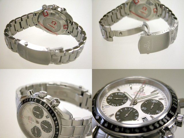 オメガ スピードマスター 323.30.40.40.02.001 日本限定モデル 2009本限定 ホワイト/ブラック