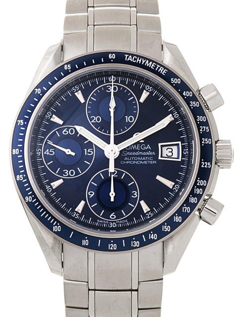 オメガ スピードマスター 3212.80 ブルー 自動巻 メンズ
