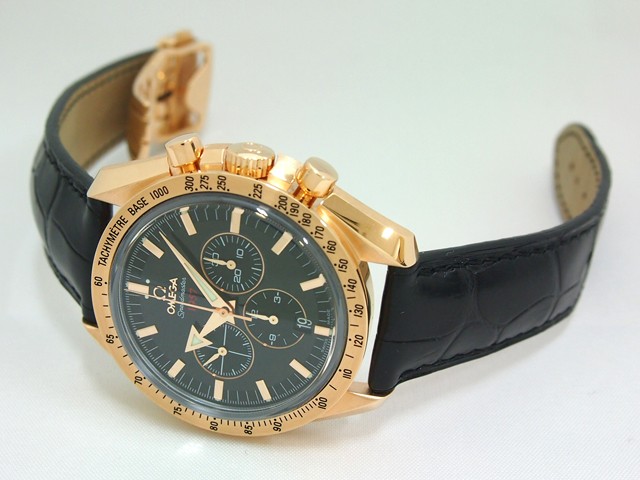 オメガ スピードマスター 321.53.42.50.01.001 ブロードアロー1957 50周年 ブラック/グレー