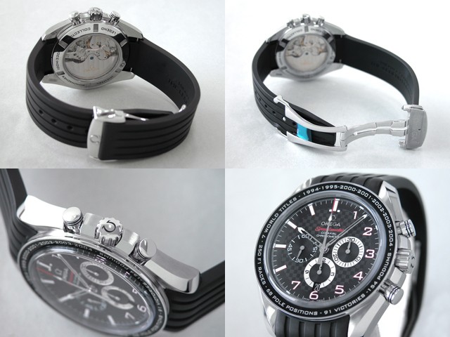 オメガ スピードマスター 321.32.44.50.01.001 レジェンドコレクション シューマッハ ブラックカーボン