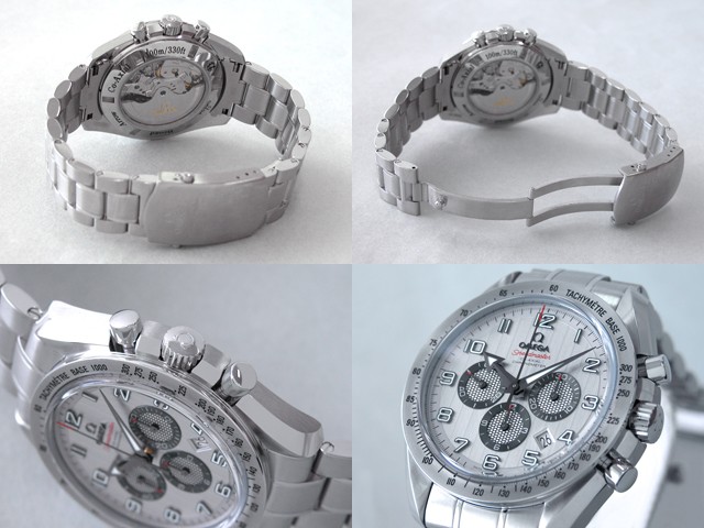 オメガ スピードマスター 321.10.44.50.02.001 ブロードアロー シルバー