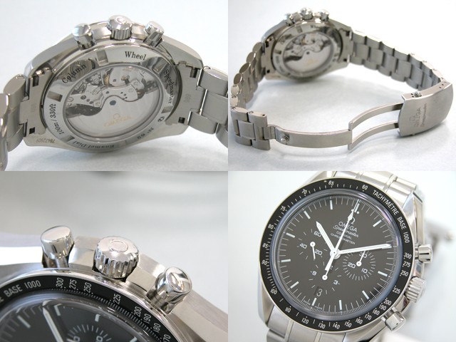 オメガ スピードマスター 311.30.44.50.01.001 コーアクシャル クロノメーター ブラックエナメル