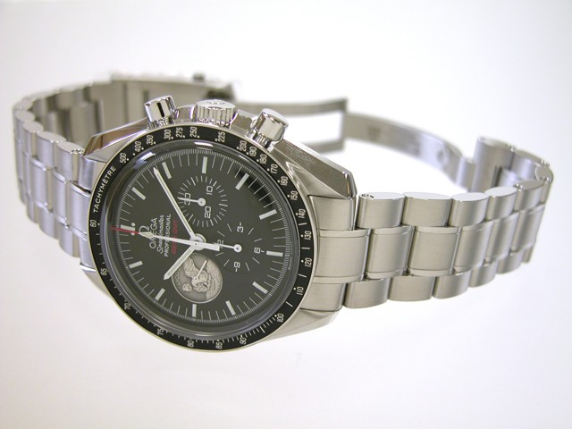 オメガ スピードマスター 311.30.42.30.01.002 アポロ11号40周年記念限定 世界限定7,969本 ブラック