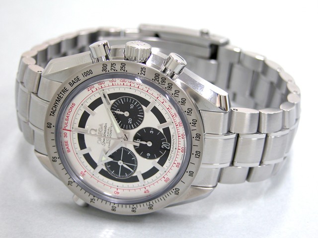 オメガ スピードマスター 3582.31 ブロードアロー ラトラパンテ コーアクシャル シルバー