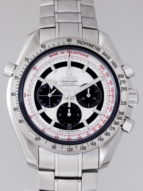 オメガ スピードマスター 3582.31 ブロードアロー ラトラパンテ コーアクシャル シルバー