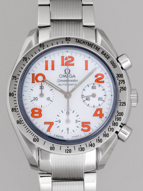 オメガ スピードマスター 3534.78 ホワイトシェル/オレンジアラビア