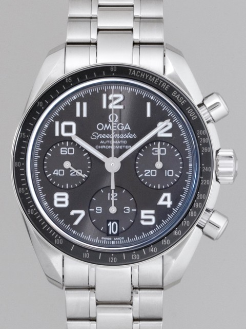 オメガ スピードマスター 324.30.38.40.06.001 グレー レディース