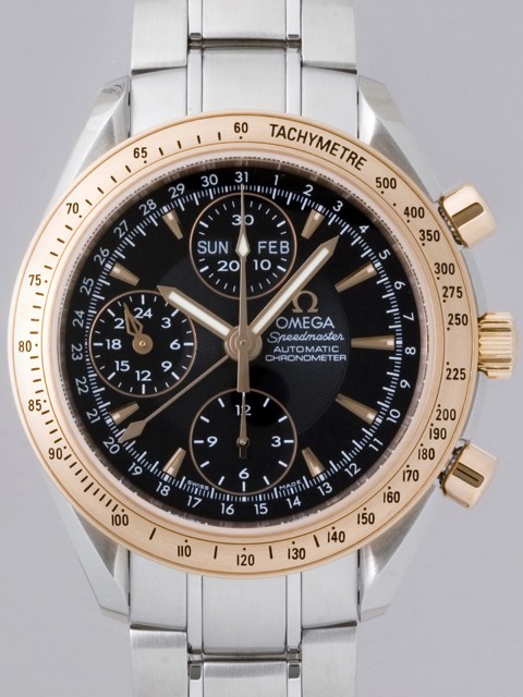 オメガ スピードマスター 323.21.40.44.01.001 デイデイト ブラック